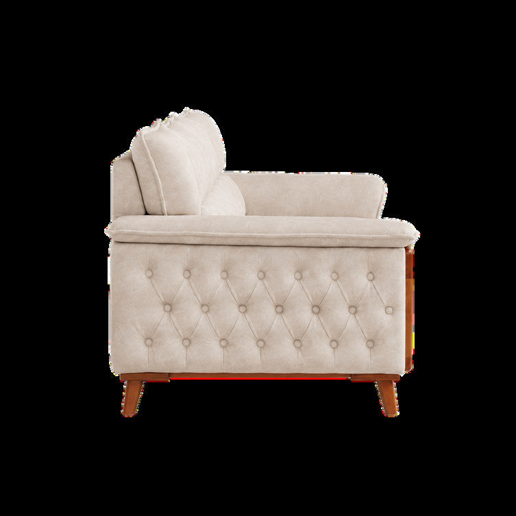 Aurelia sofa in cream, product view