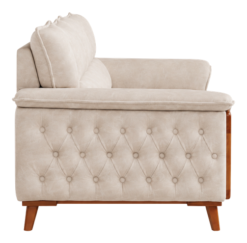 Aurelia sofa in cream, product view