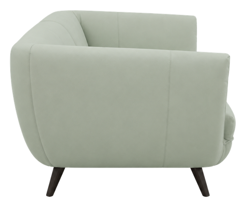 Capri sofa in soft mint, product view
