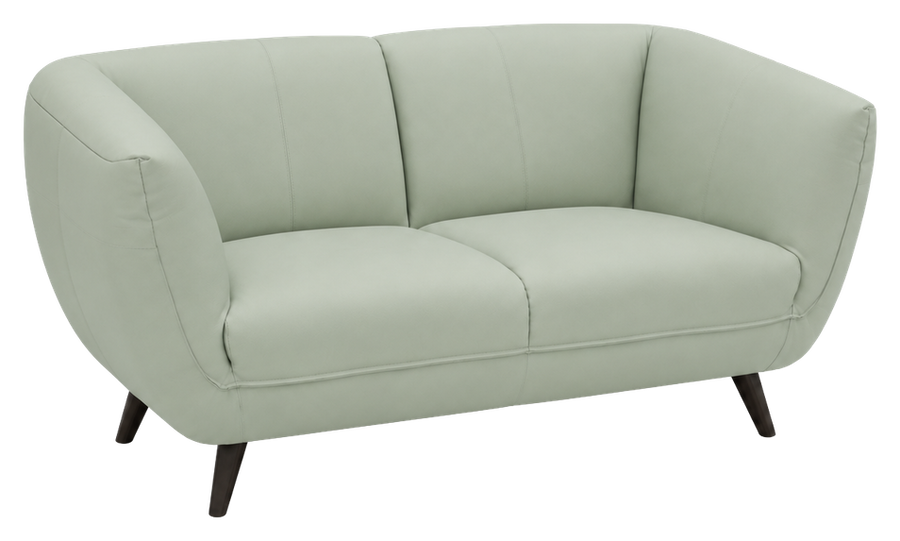 Capri sofa in soft mint, product view