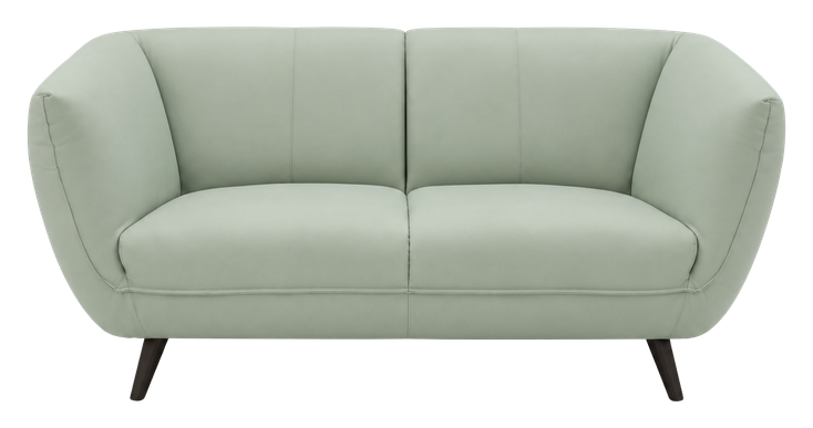 Capri sofa in soft mint, product view