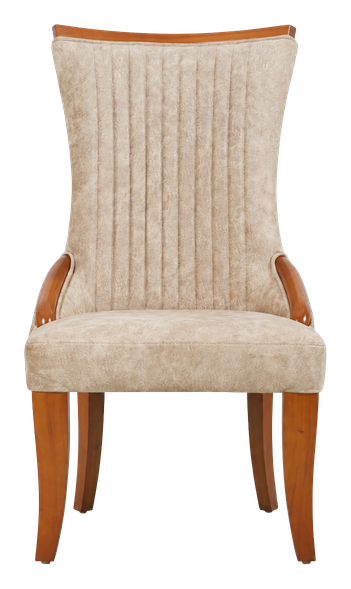 Winston dining chair in light beige, product view