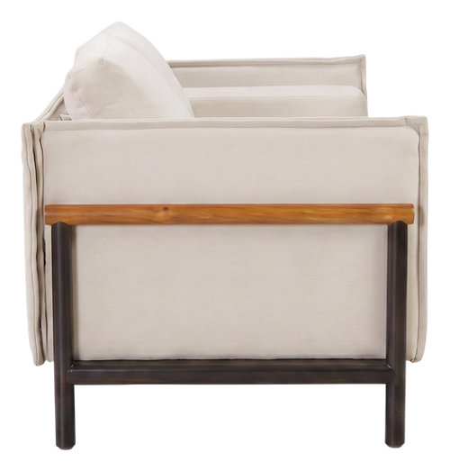 Brooklyn sofa in cream, product view