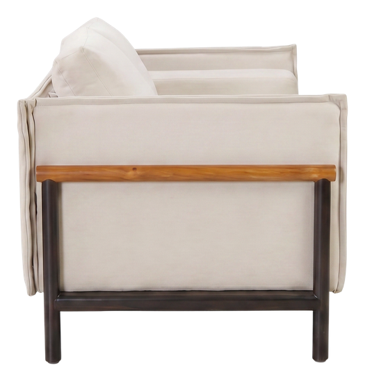 Brooklyn sofa in cream, product view