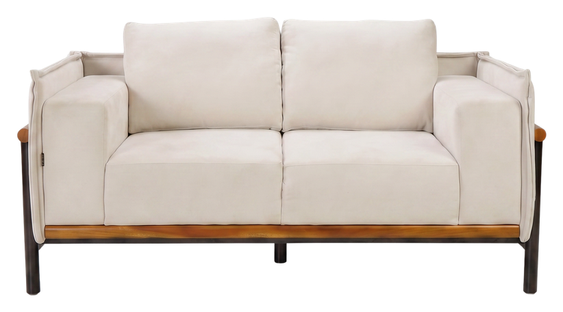 Brooklyn sofa in cream, product view