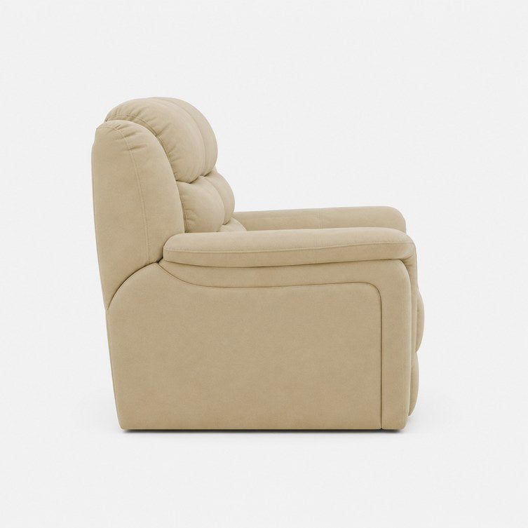 Monaco sofa in soft beige, product view