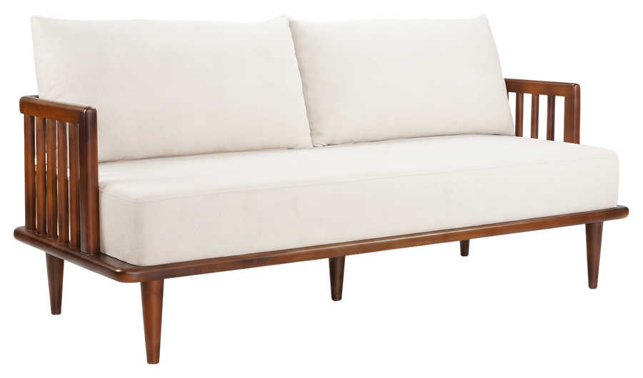 Malmo sofa in cream, product view