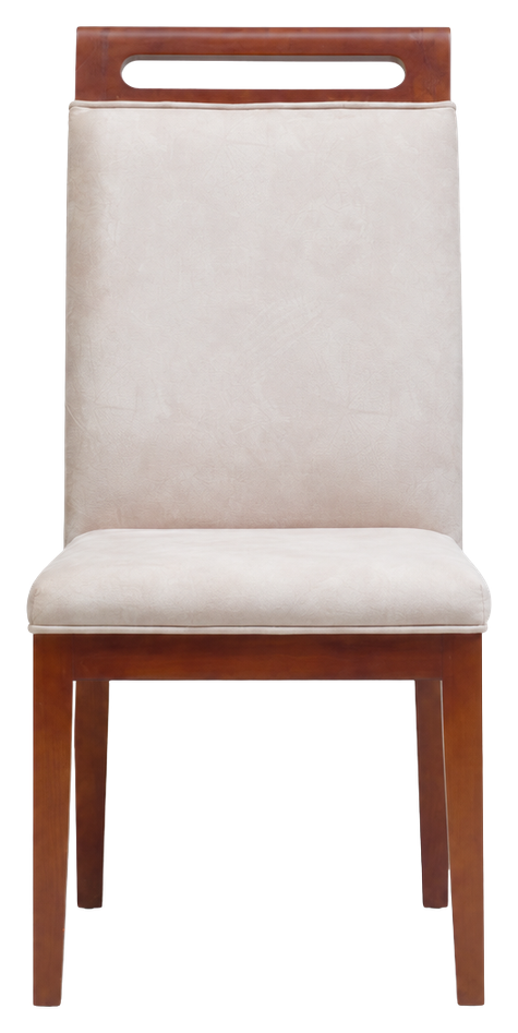 Aspen dining chair in cream, product view