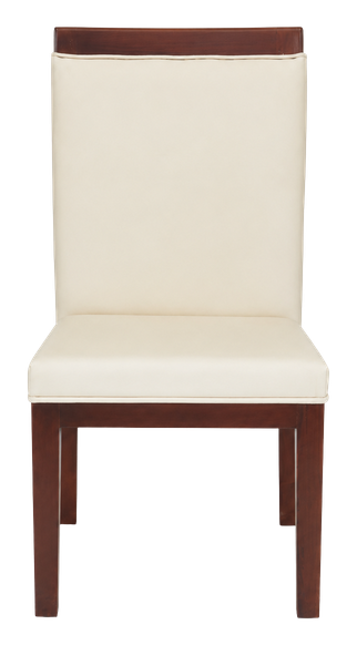 Noelle dining chair in cream, product view