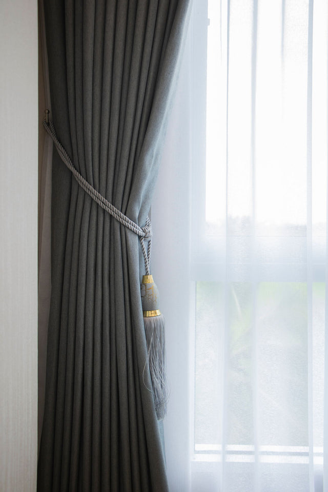 Layered curtains — stock placeholder, pending real Liro photography