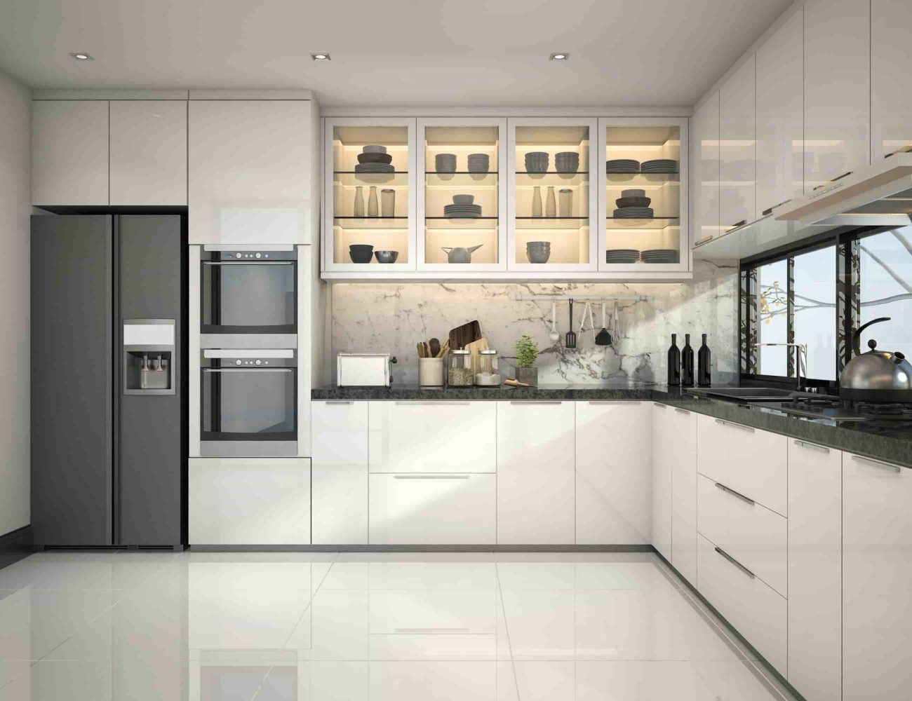 L Kitchen Interior Designer in Calicut